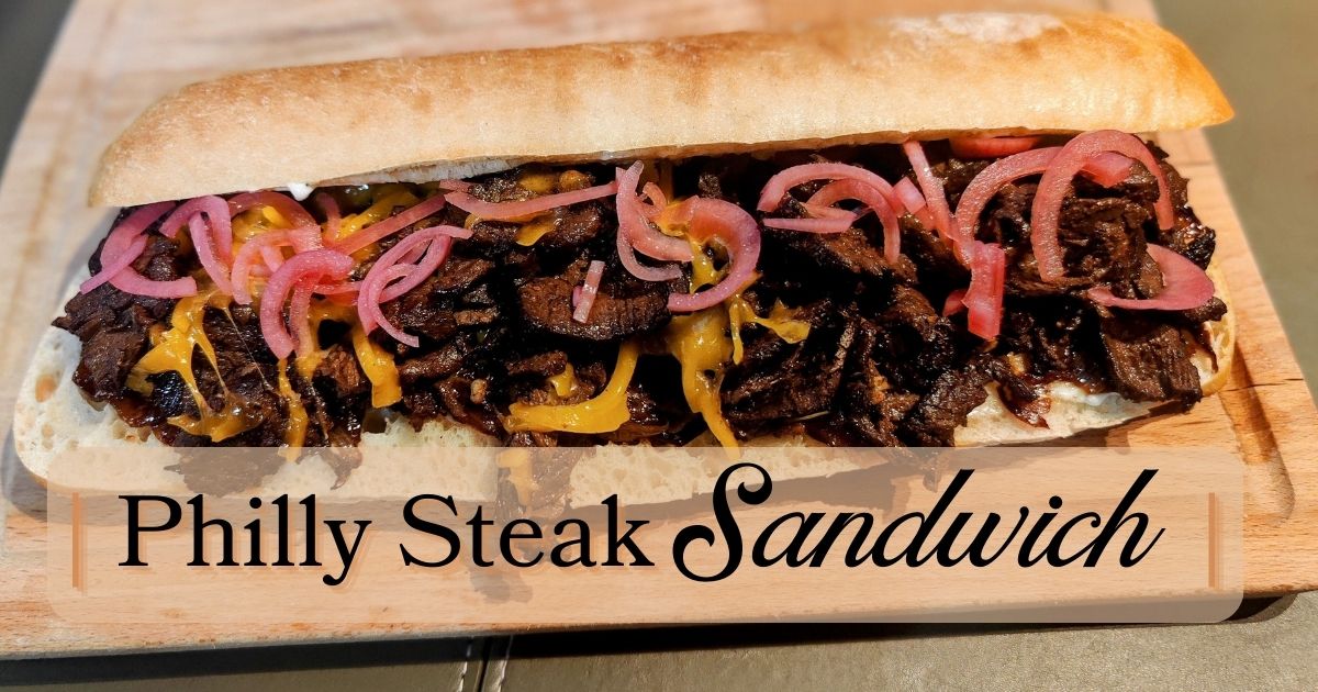 Steak sandwich med et hjemmelavet twist